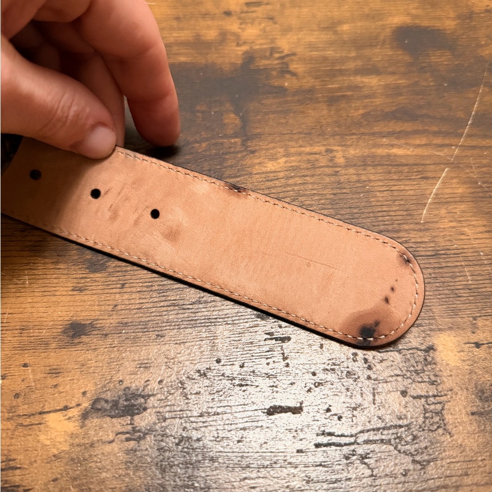 Gucci Interlocking G Reversible Leather Belt - image 5